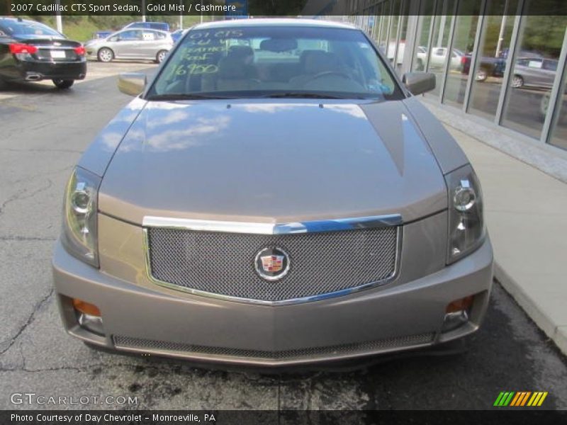 Gold Mist / Cashmere 2007 Cadillac CTS Sport Sedan