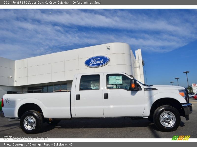  2014 F250 Super Duty XL Crew Cab 4x4 Oxford White