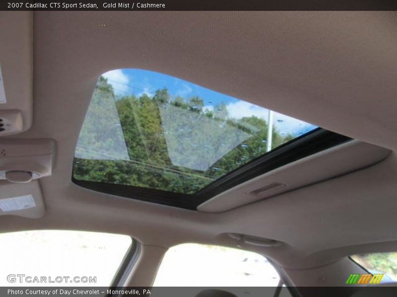 Gold Mist / Cashmere 2007 Cadillac CTS Sport Sedan
