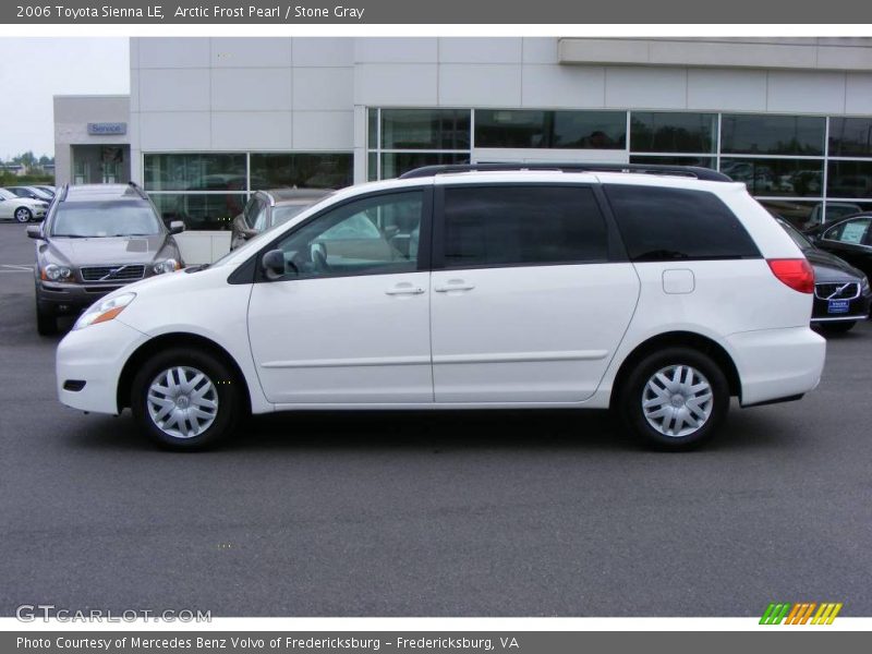 Arctic Frost Pearl / Stone Gray 2006 Toyota Sienna LE
