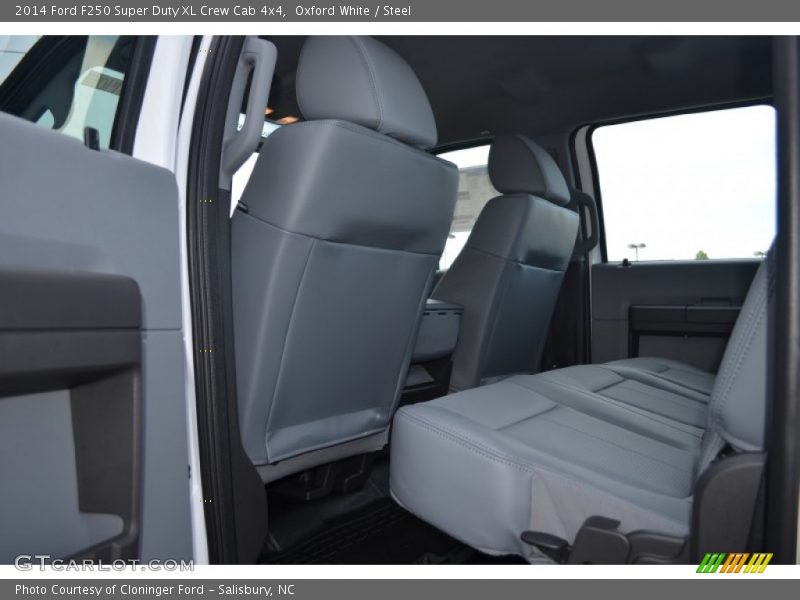 Oxford White / Steel 2014 Ford F250 Super Duty XL Crew Cab 4x4