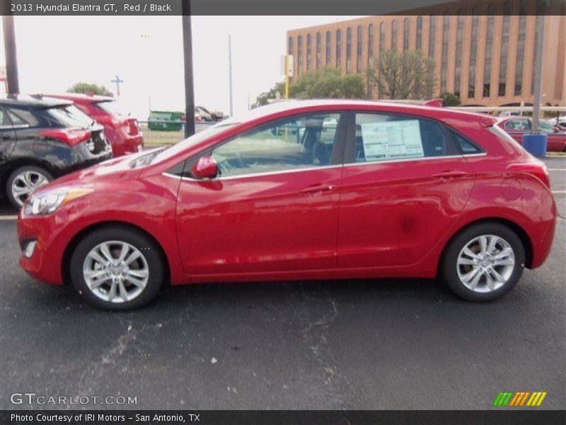 Red / Black 2013 Hyundai Elantra GT