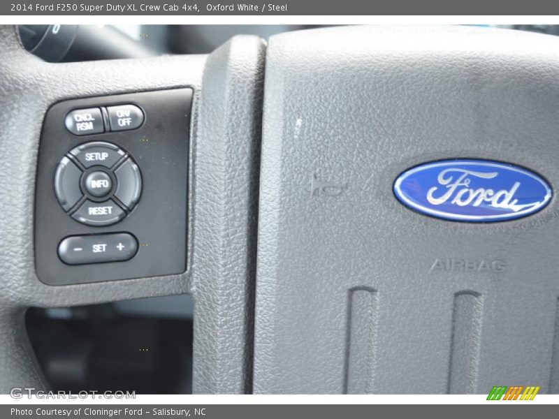 Oxford White / Steel 2014 Ford F250 Super Duty XL Crew Cab 4x4