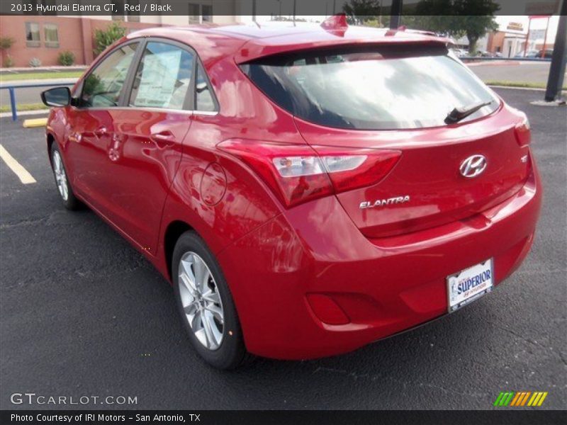 Red / Black 2013 Hyundai Elantra GT