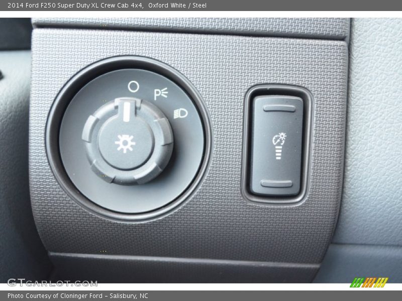 Oxford White / Steel 2014 Ford F250 Super Duty XL Crew Cab 4x4
