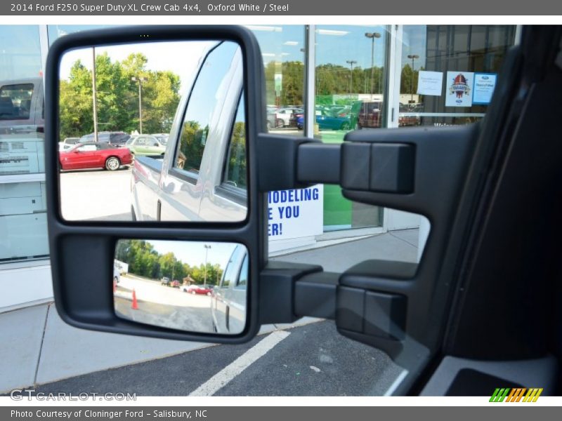 Oxford White / Steel 2014 Ford F250 Super Duty XL Crew Cab 4x4