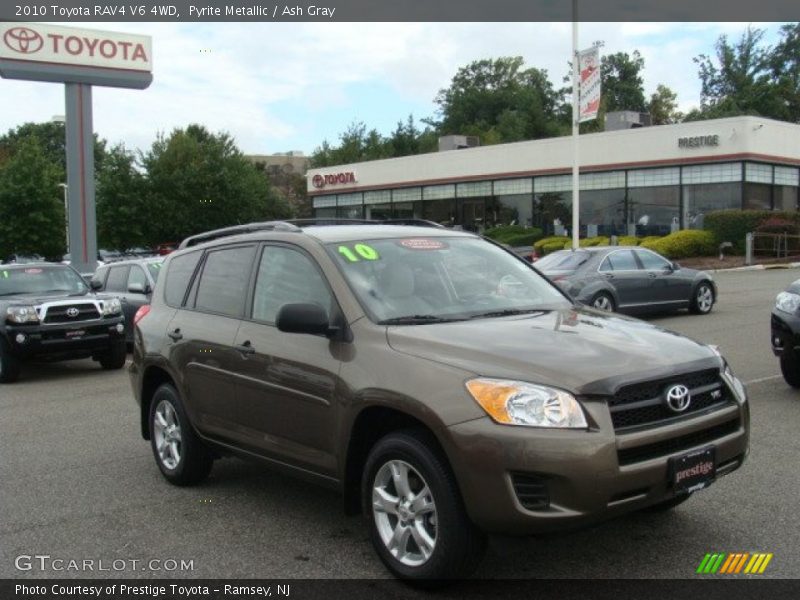 Pyrite Metallic / Ash Gray 2010 Toyota RAV4 V6 4WD