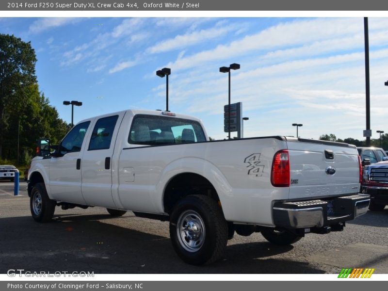 Oxford White / Steel 2014 Ford F250 Super Duty XL Crew Cab 4x4