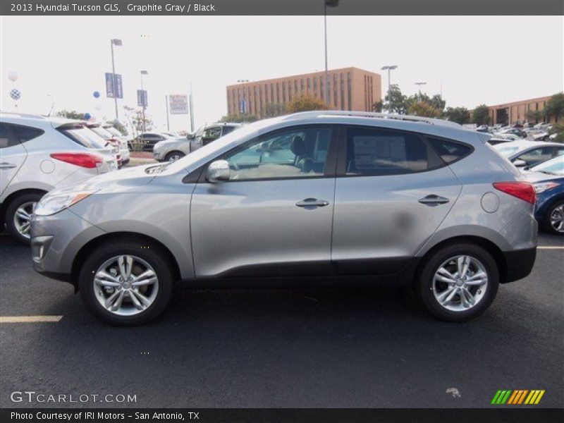 Graphite Gray / Black 2013 Hyundai Tucson GLS