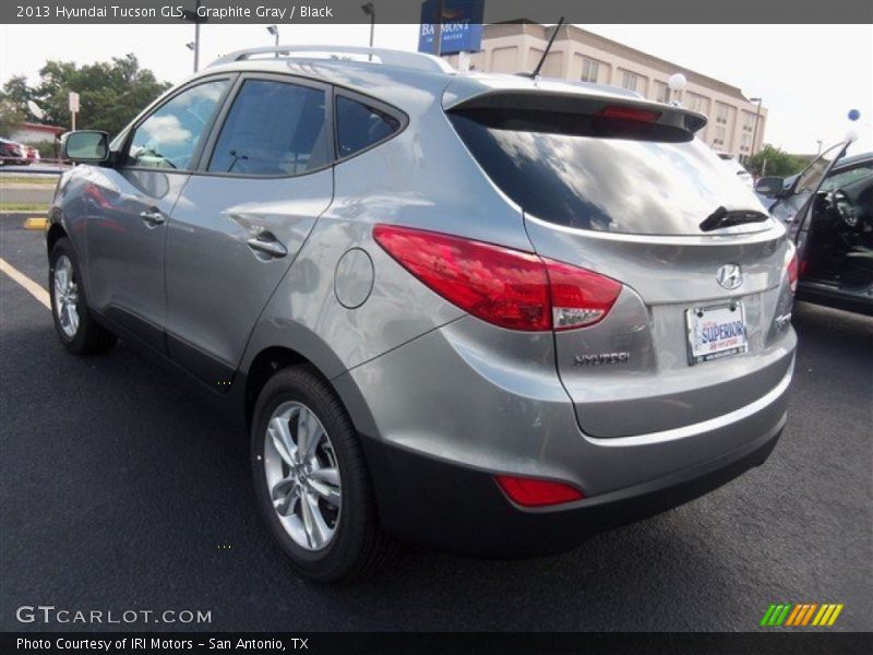 Graphite Gray / Black 2013 Hyundai Tucson GLS