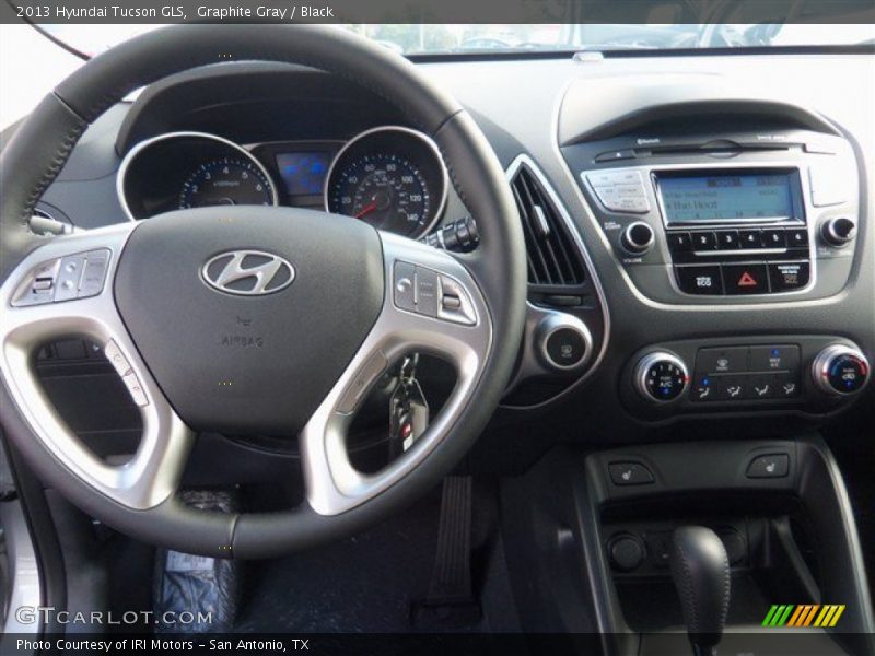 Graphite Gray / Black 2013 Hyundai Tucson GLS