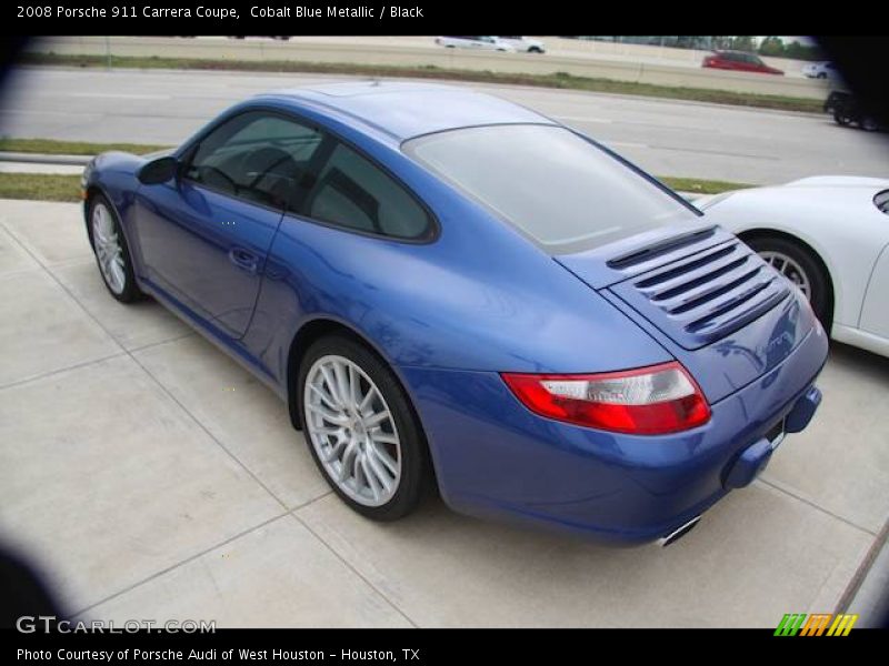 Cobalt Blue Metallic / Black 2008 Porsche 911 Carrera Coupe