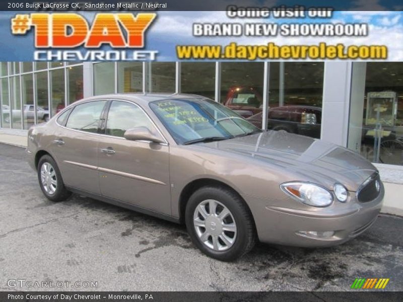 Sandstone Metallic / Neutral 2006 Buick LaCrosse CX