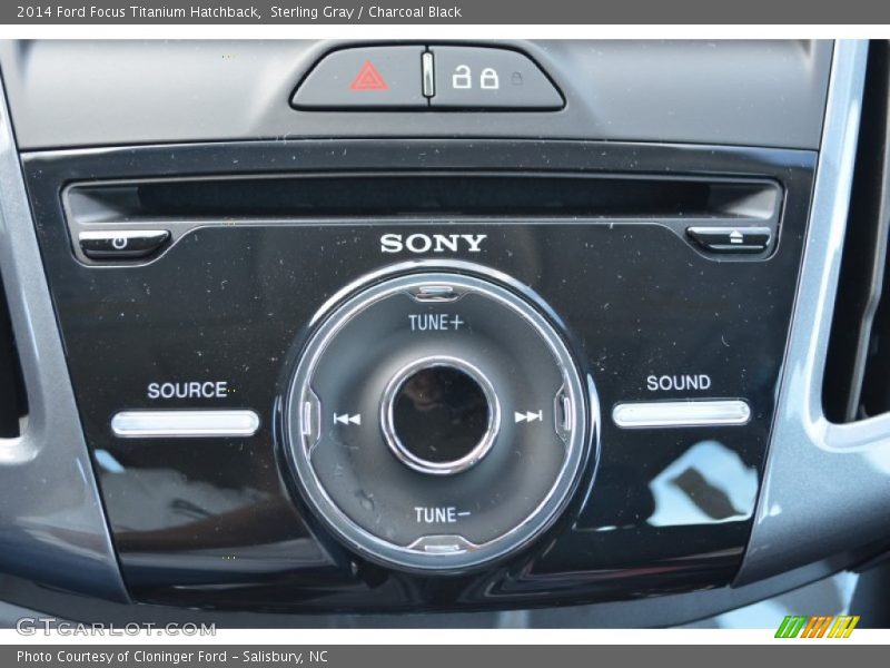 Sterling Gray / Charcoal Black 2014 Ford Focus Titanium Hatchback