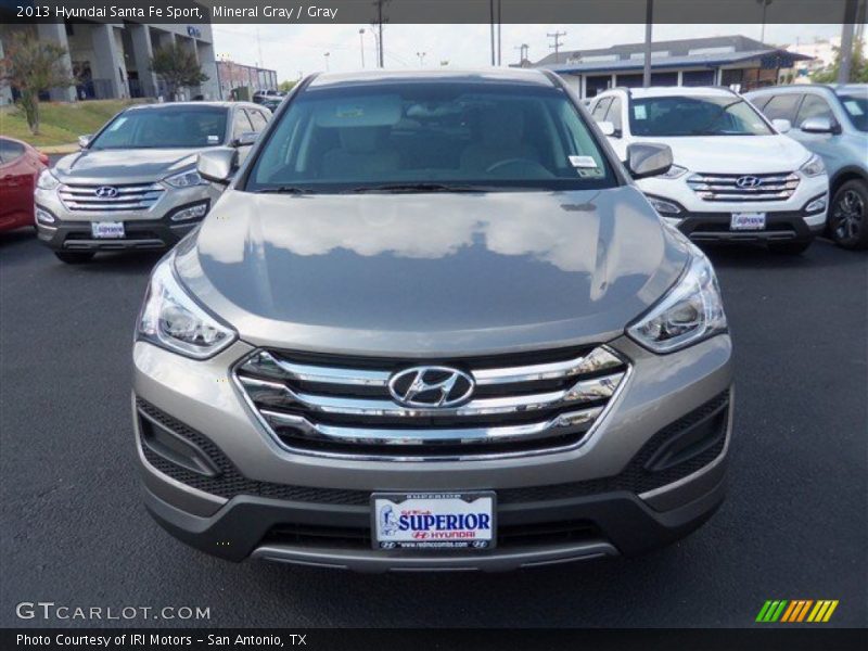 Mineral Gray / Gray 2013 Hyundai Santa Fe Sport