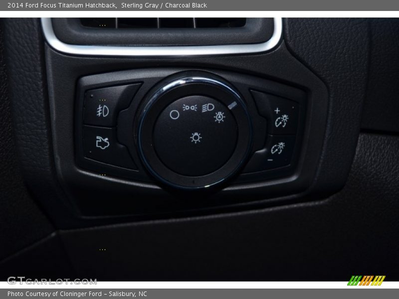 Sterling Gray / Charcoal Black 2014 Ford Focus Titanium Hatchback
