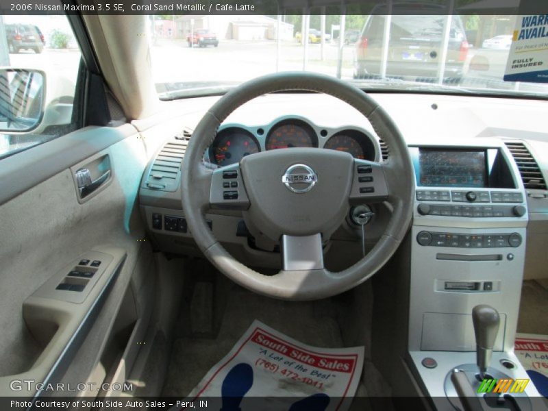 Coral Sand Metallic / Cafe Latte 2006 Nissan Maxima 3.5 SE