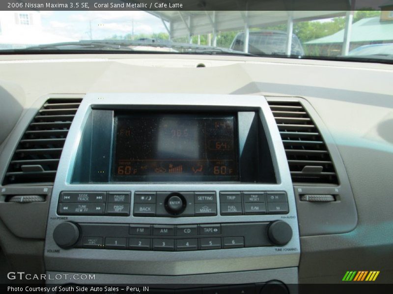 Coral Sand Metallic / Cafe Latte 2006 Nissan Maxima 3.5 SE