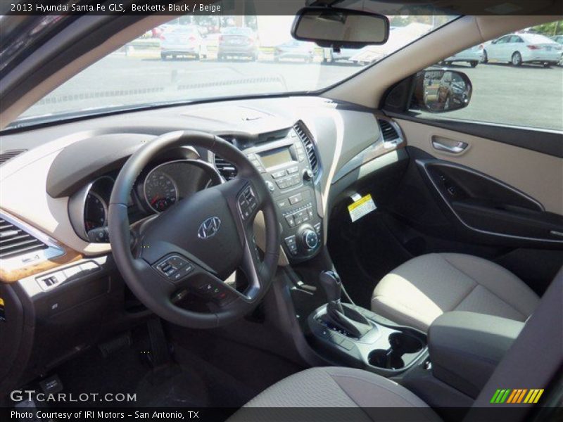 Becketts Black / Beige 2013 Hyundai Santa Fe GLS