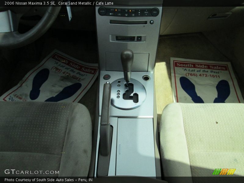 Coral Sand Metallic / Cafe Latte 2006 Nissan Maxima 3.5 SE