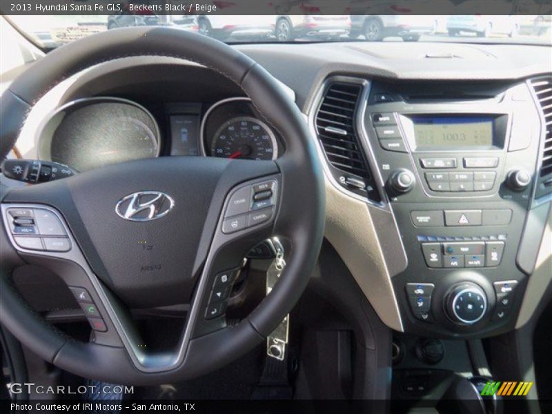 Becketts Black / Beige 2013 Hyundai Santa Fe GLS