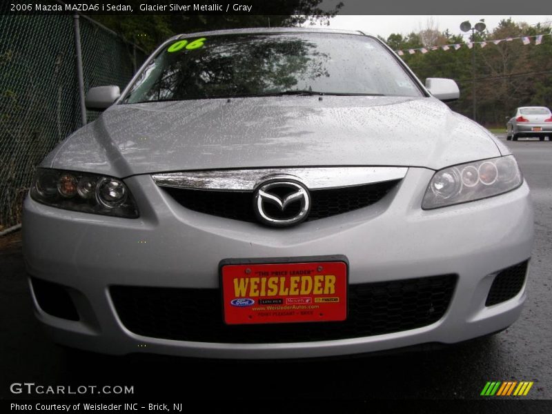 Glacier Silver Metallic / Gray 2006 Mazda MAZDA6 i Sedan