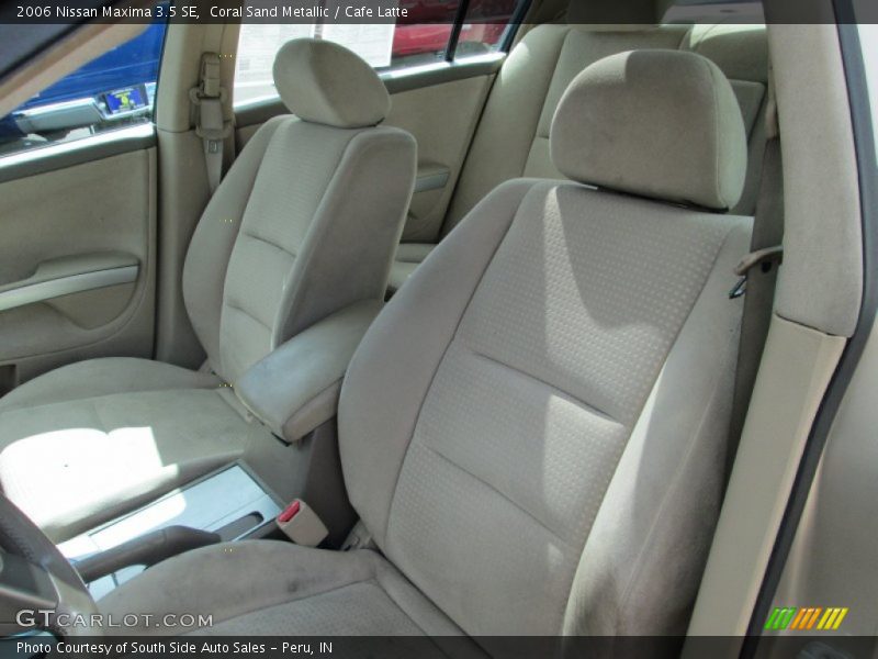 Coral Sand Metallic / Cafe Latte 2006 Nissan Maxima 3.5 SE