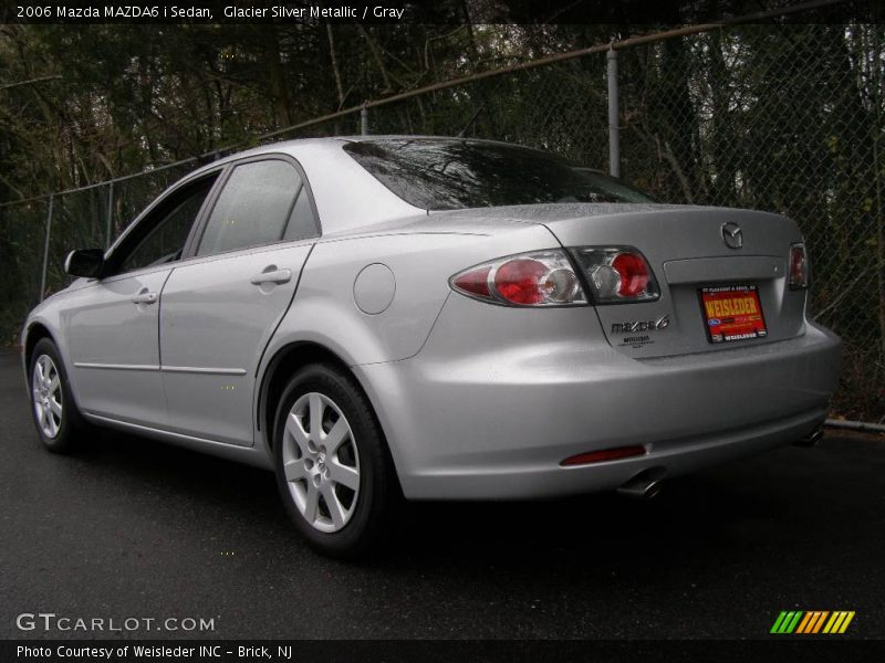 Glacier Silver Metallic / Gray 2006 Mazda MAZDA6 i Sedan