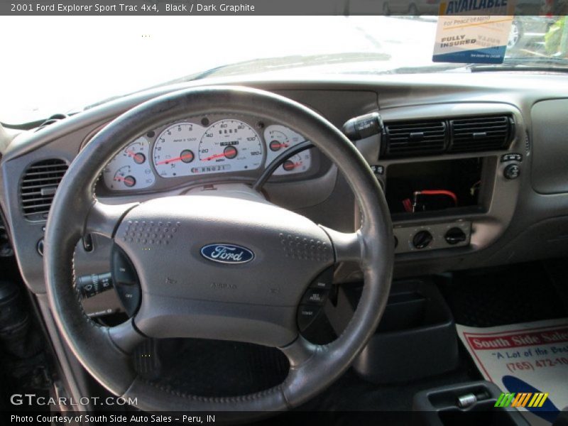 Black / Dark Graphite 2001 Ford Explorer Sport Trac 4x4