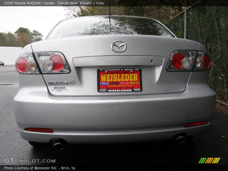 Glacier Silver Metallic / Gray 2006 Mazda MAZDA6 i Sedan