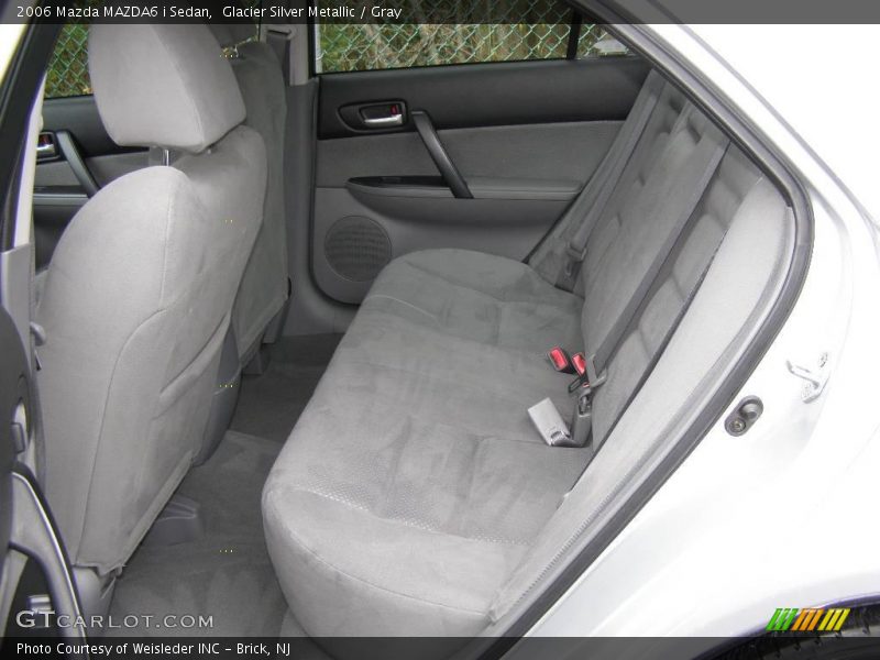 Glacier Silver Metallic / Gray 2006 Mazda MAZDA6 i Sedan