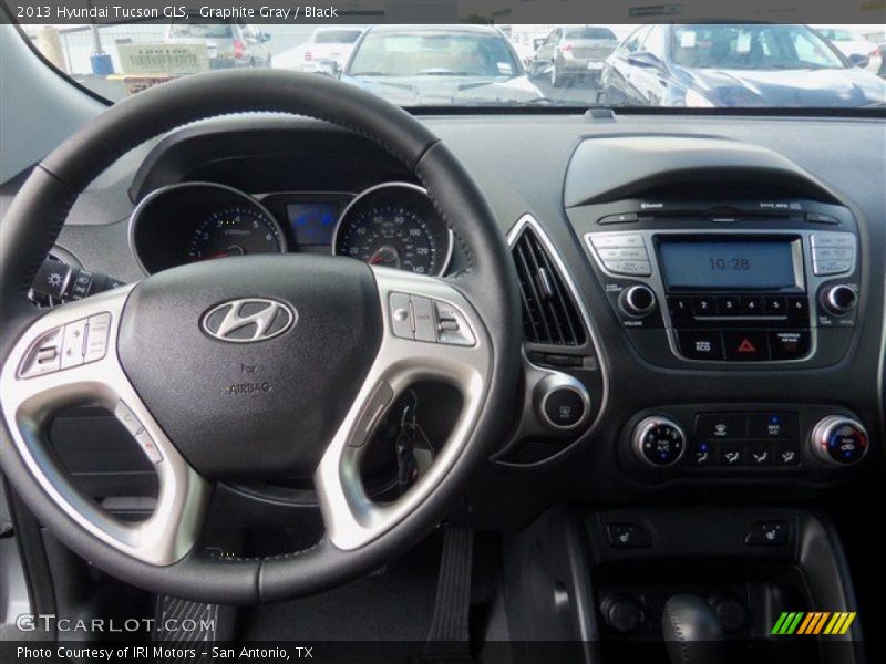 Graphite Gray / Black 2013 Hyundai Tucson GLS