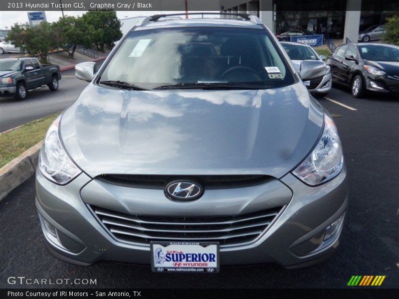 Graphite Gray / Black 2013 Hyundai Tucson GLS