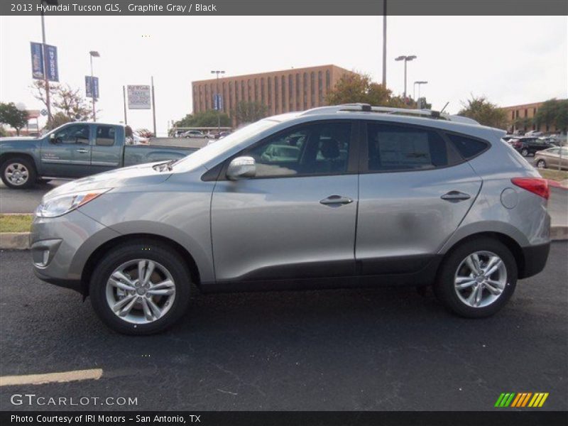 Graphite Gray / Black 2013 Hyundai Tucson GLS