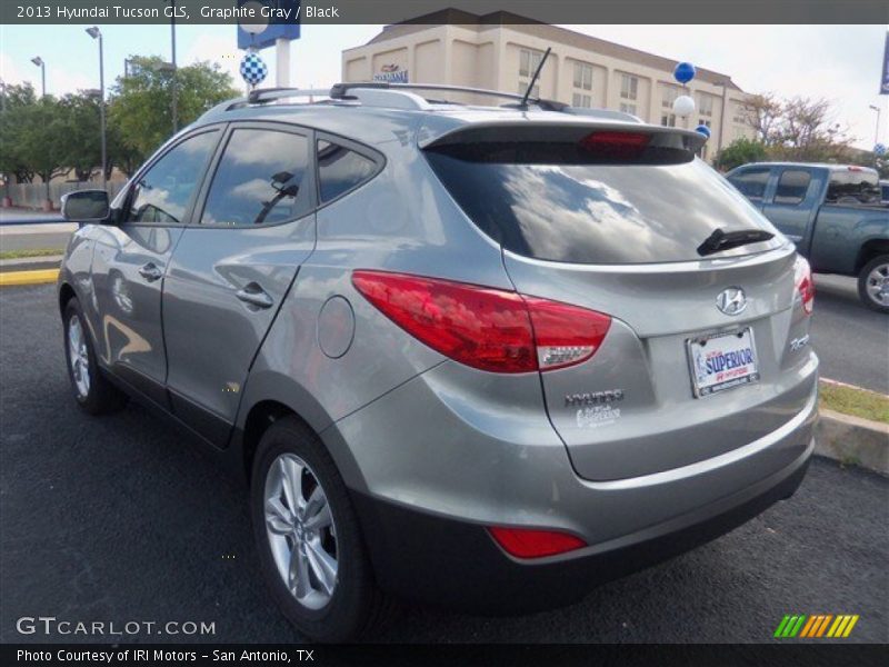 Graphite Gray / Black 2013 Hyundai Tucson GLS