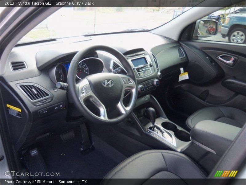 Graphite Gray / Black 2013 Hyundai Tucson GLS