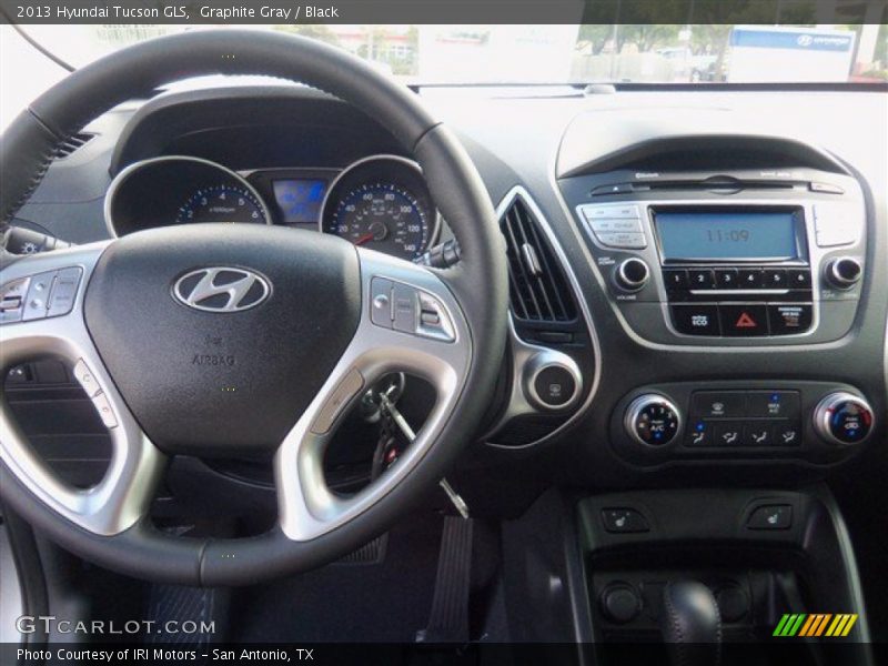 Graphite Gray / Black 2013 Hyundai Tucson GLS