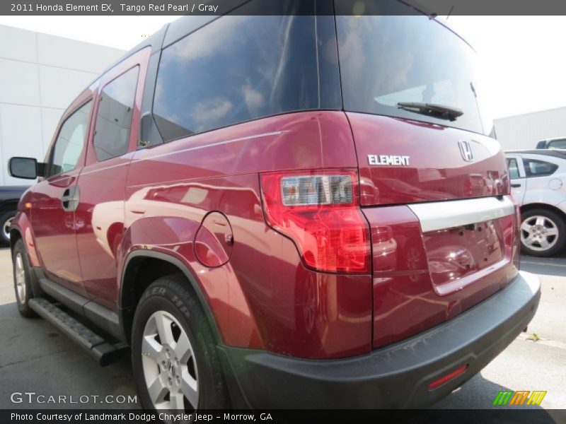 Tango Red Pearl / Gray 2011 Honda Element EX