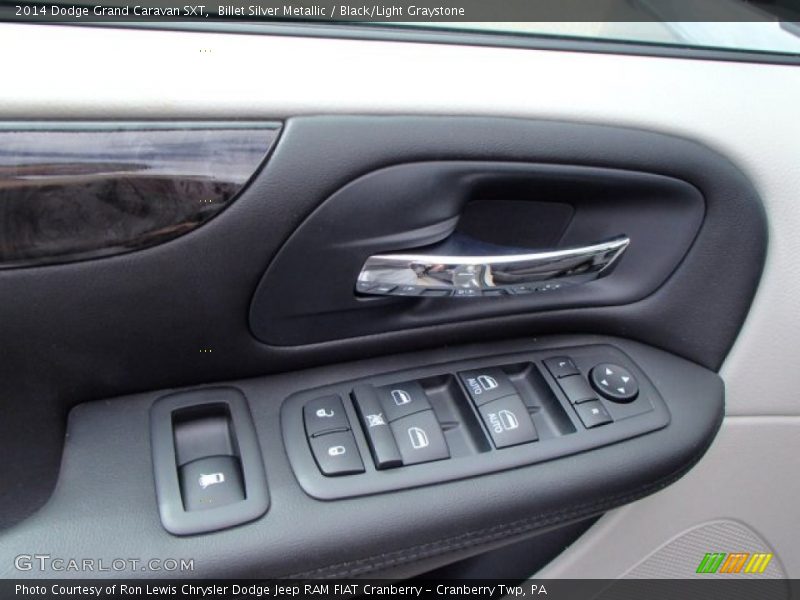 Billet Silver Metallic / Black/Light Graystone 2014 Dodge Grand Caravan SXT