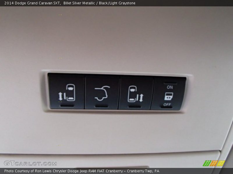 Controls of 2014 Grand Caravan SXT