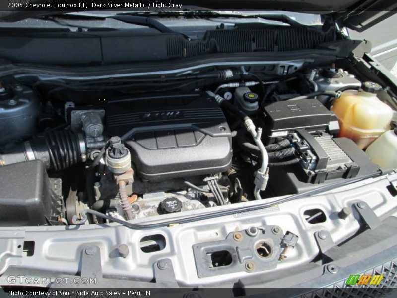 Dark Silver Metallic / Light Gray 2005 Chevrolet Equinox LT