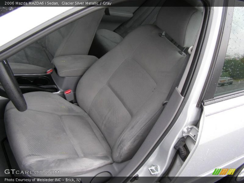 Glacier Silver Metallic / Gray 2006 Mazda MAZDA6 i Sedan