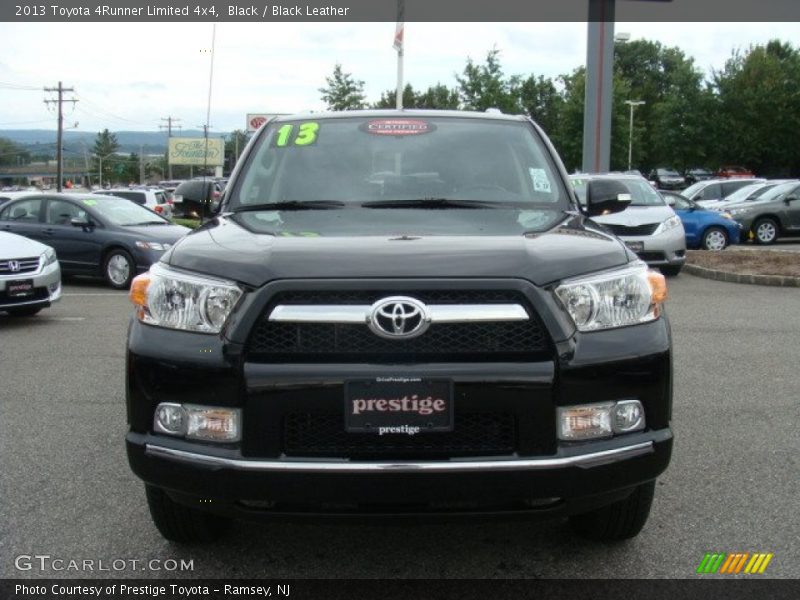 Black / Black Leather 2013 Toyota 4Runner Limited 4x4