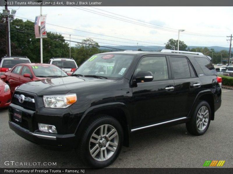 Black / Black Leather 2013 Toyota 4Runner Limited 4x4