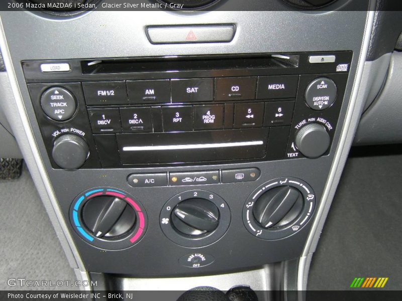 Glacier Silver Metallic / Gray 2006 Mazda MAZDA6 i Sedan