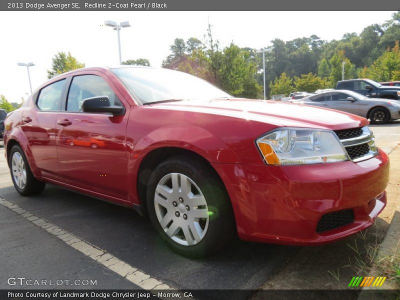 Redline 2-Coat Pearl / Black 2013 Dodge Avenger SE