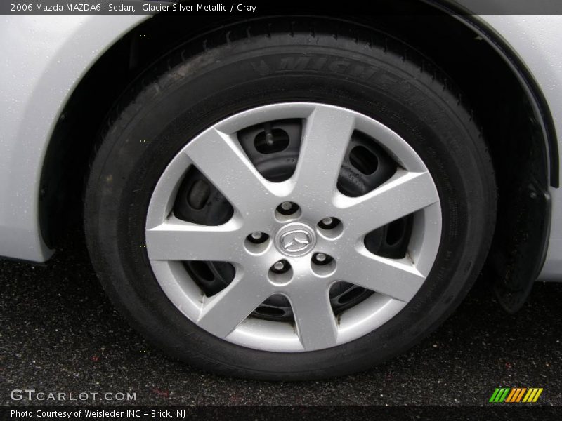 Glacier Silver Metallic / Gray 2006 Mazda MAZDA6 i Sedan