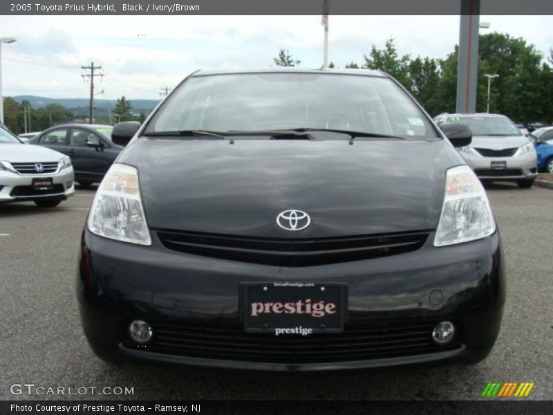 Black / Ivory/Brown 2005 Toyota Prius Hybrid