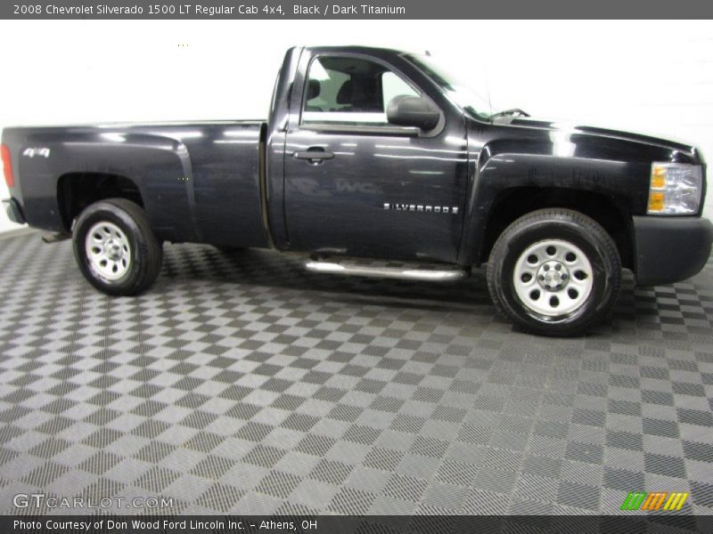 Black / Dark Titanium 2008 Chevrolet Silverado 1500 LT Regular Cab 4x4