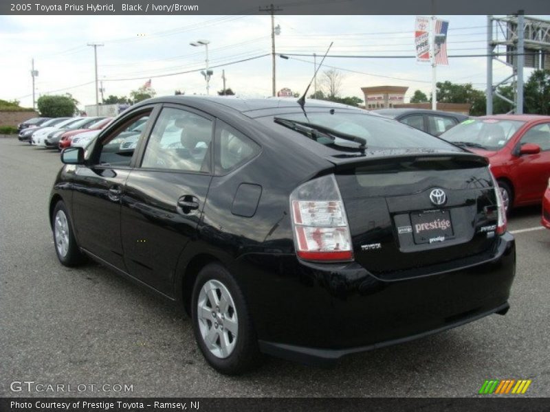 Black / Ivory/Brown 2005 Toyota Prius Hybrid